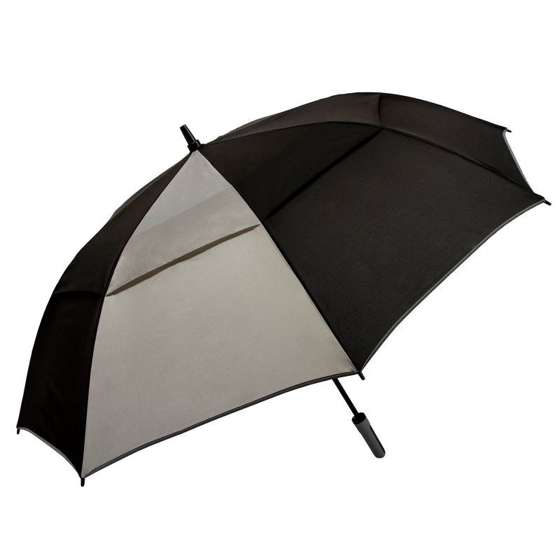 slide 3 of 5, ShedRain Golf Umbrella - Black/Stone, 1 ct