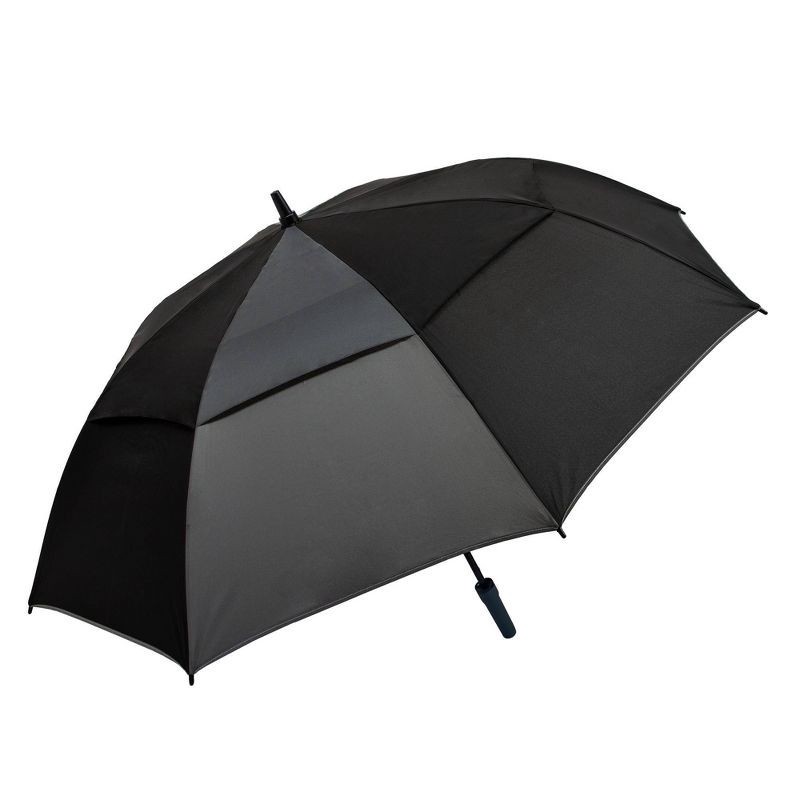 slide 2 of 6, ShedRain Golf Umbrella - Black/Charcoal, 1 ct
