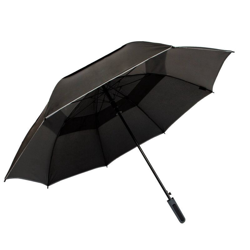 slide 4 of 6, ShedRain Golf Umbrella - Black/Charcoal, 1 ct