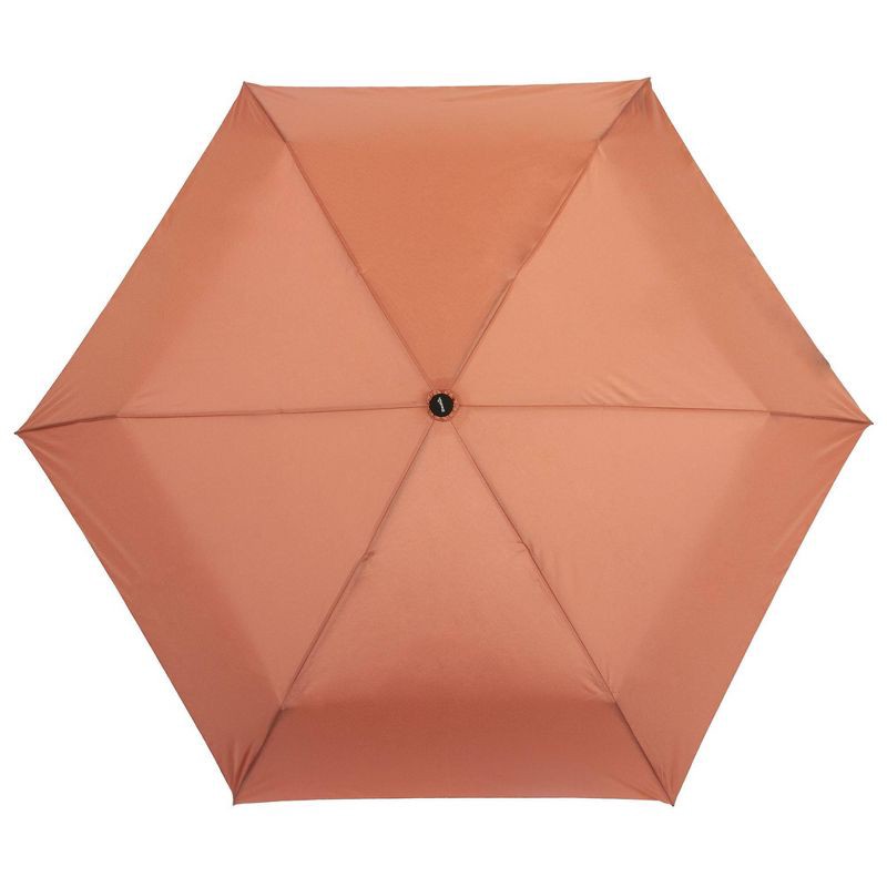 slide 2 of 5, ShedRain Auto Open Auto Close Compact Umbrella - Rose Pink: Telescoping Shaft, Solid Polyester Shell, 1 ct