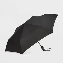 ShedRain Auto Open Auto Close Compact Umbrella - Black