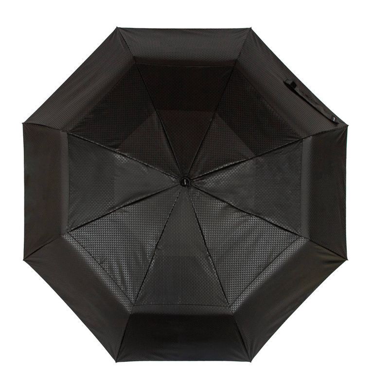 slide 3 of 5, ShedRain JUMBO Auto Open Auto Close Compact Umbrella - Black, 1 ct