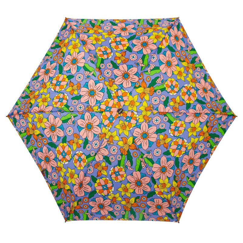 slide 4 of 5, ShedRain Mini Manual Compact Umbrella - Lavender, 1 ct