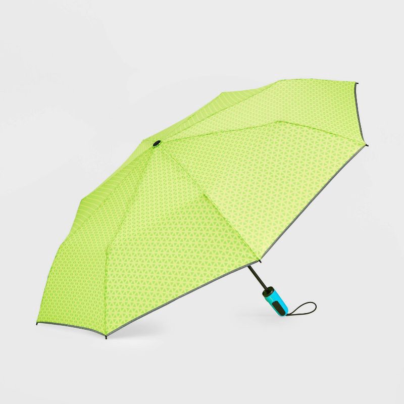slide 1 of 5, ShedRain Sport Compact Umbrella - Lime Green, 1 ct
