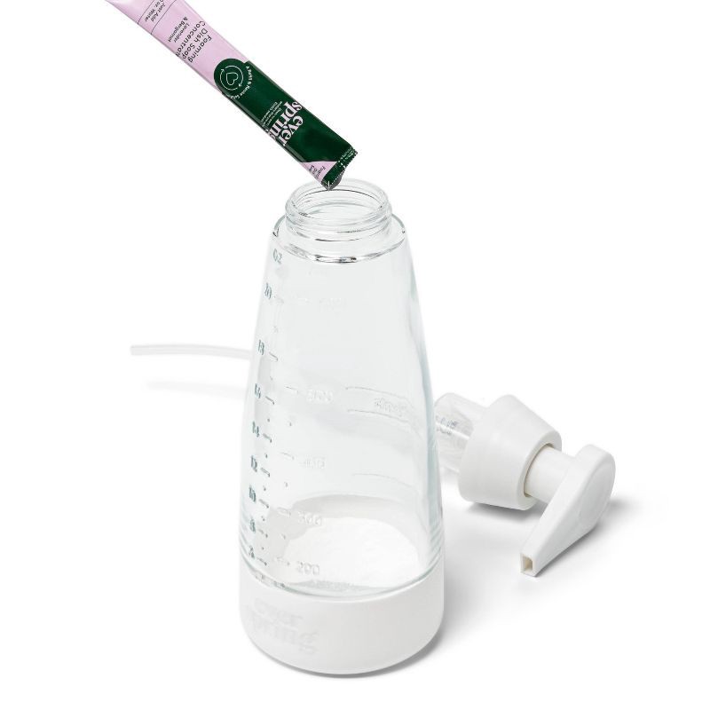 slide 2 of 4, Glass Reusable Foaming Dish Soap Dispenser - Everspring™, 1 ct