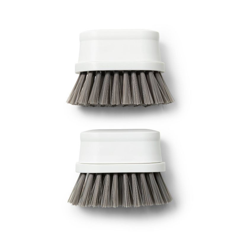 slide 1 of 3, Dish Brush Replacement Head - 2ct - Everspring™, 2 ct