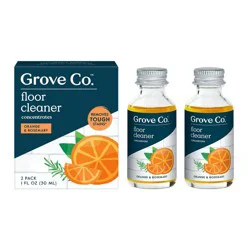 Grove Co. Orange & Rosemary Floor Cleaning Concentrate - 2 fl oz/2ct