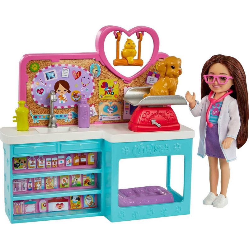 slide 9 of 9, Barbie Chelsea Pet Vet Doll Playset, 1 ct