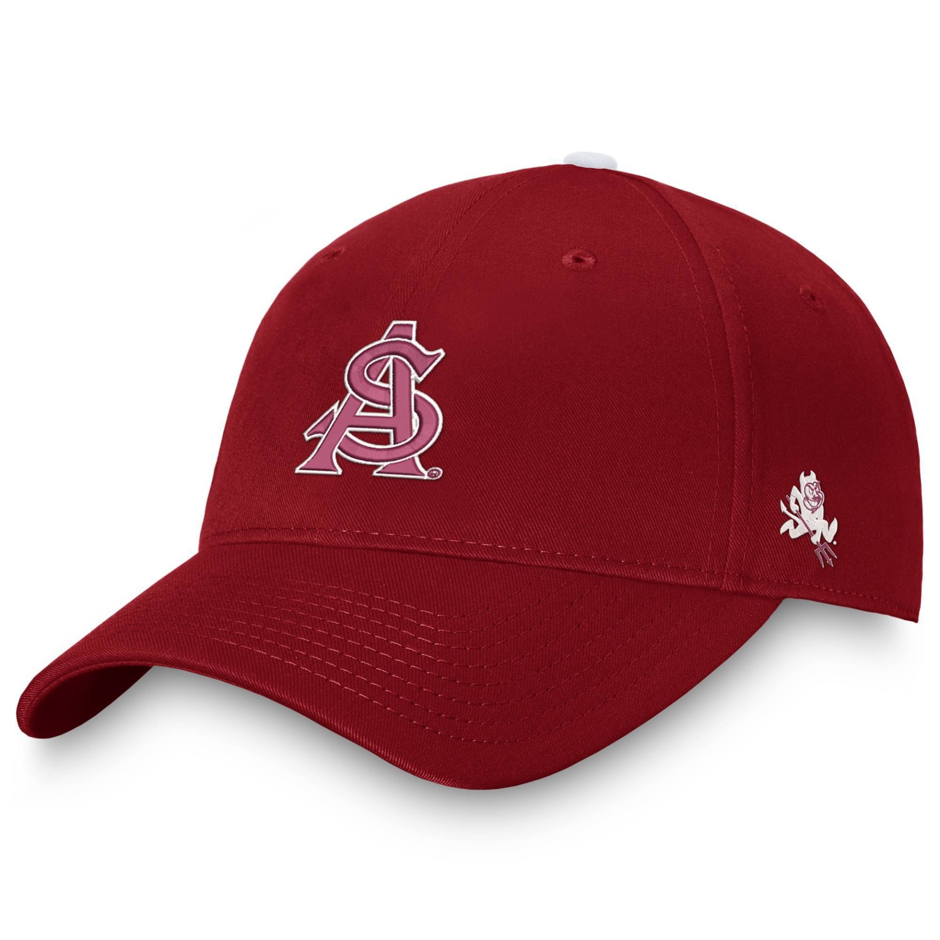 slide 1 of 4, NCAA Arizona State Sun Devils Men's Comp Structured Brushed Cotton Hat, 1 ct
