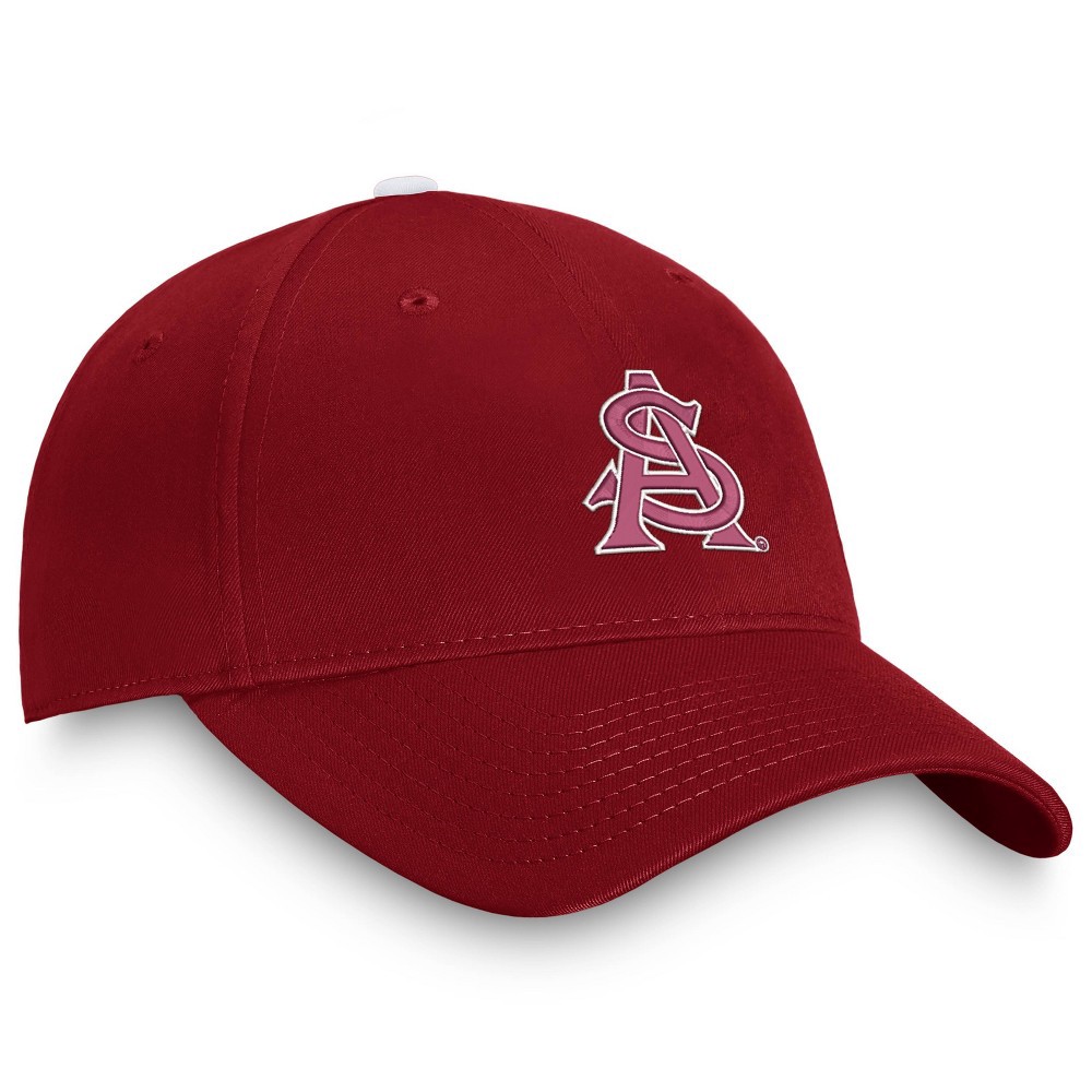 slide 4 of 4, NCAA Arizona State Sun Devils Men's Comp Structured Brushed Cotton Hat, 1 ct