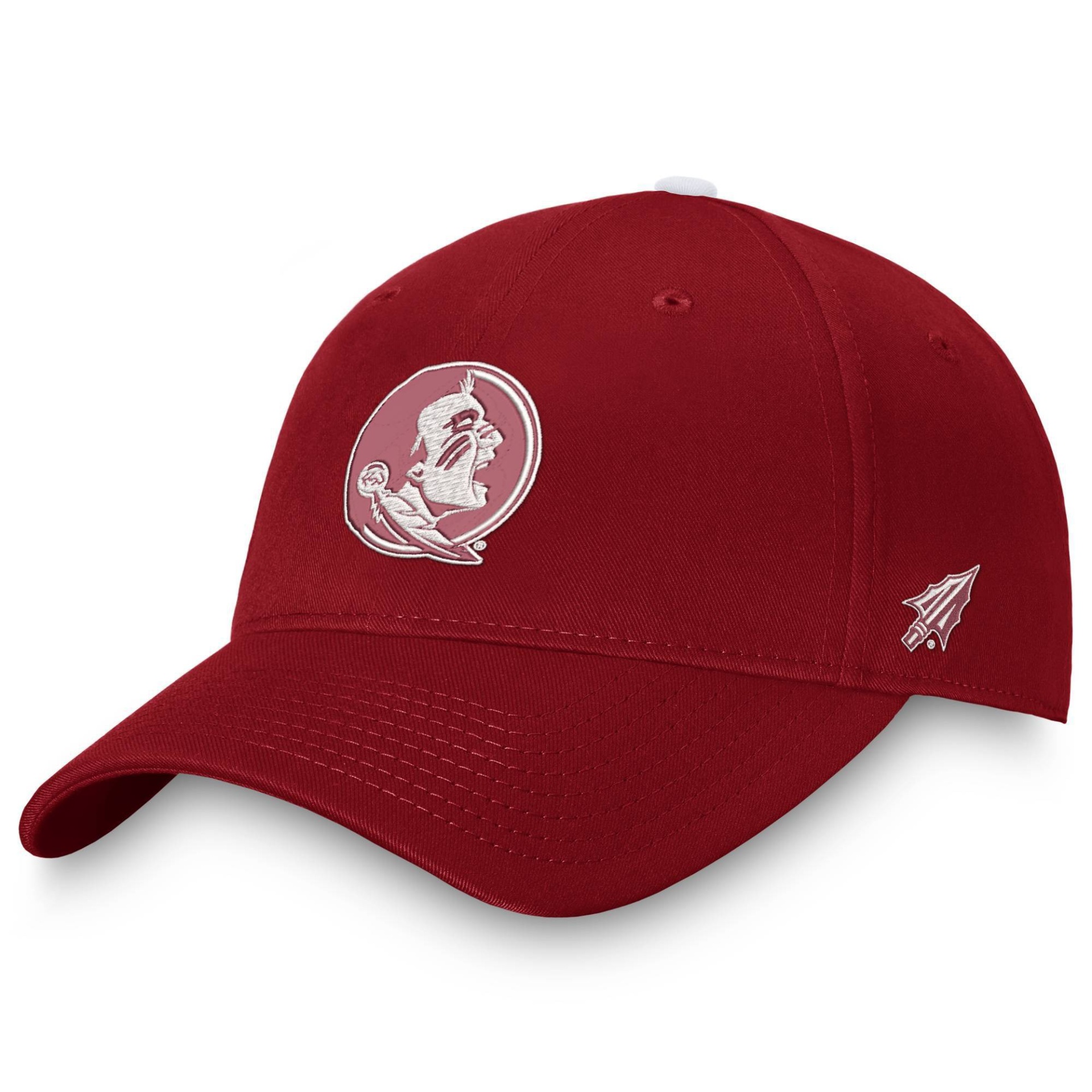 slide 1 of 4, NCAA Florida State Seminoles Men's Comp Structured Brushed Cotton Hat, 1 ct