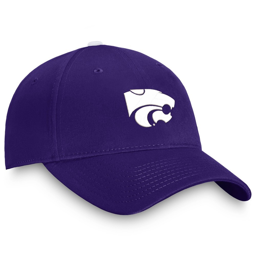 slide 4 of 4, NCAA Kansas State Wildcats Men's Comp Structured Brushed Cotton Hat, 1 ct