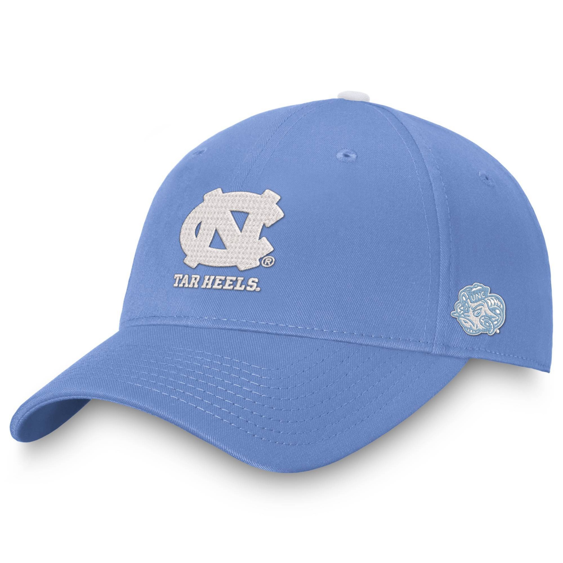 slide 1 of 2, NCAA North Carolina Tar Heels Men's Comp Structured Brushed Cotton Hat, 1 ct