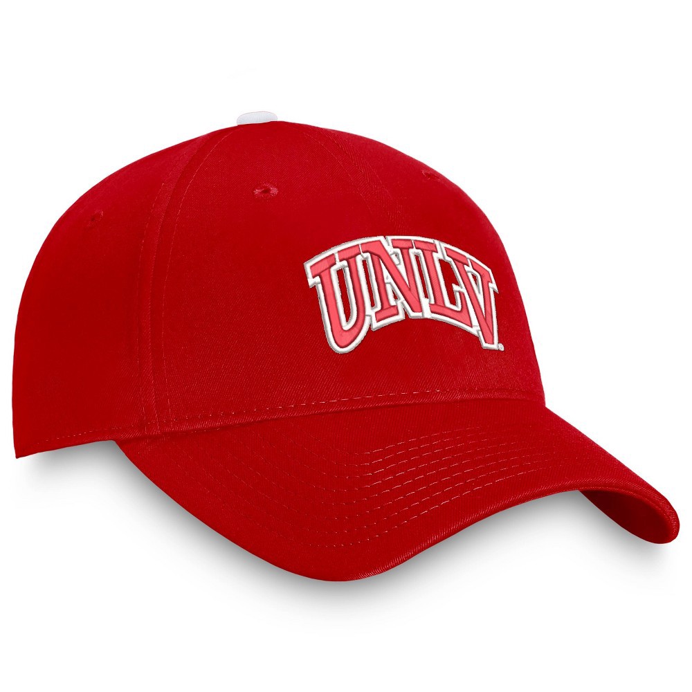 slide 4 of 4, NCAA UNLV Rebels Men's Comp Structured Brushed Cotton Hat, 1 ct
