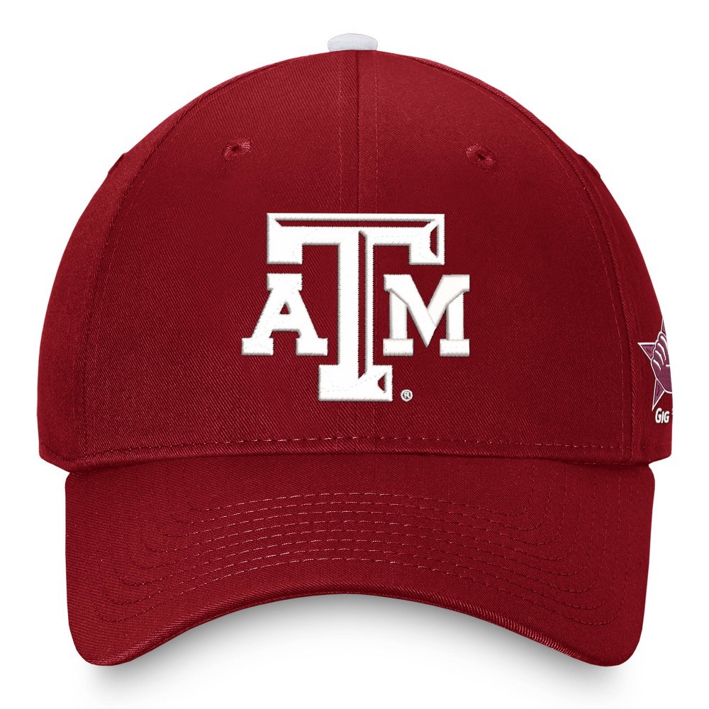 slide 2 of 4, NCAA Texas A&M Aggies Men's Comp Structured Brushed Cotton Hat, 1 ct