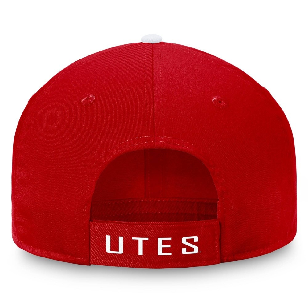 slide 2 of 4, NCAA Utah Utes Men's Comp Structured Brushed Cotton Hat, 1 ct