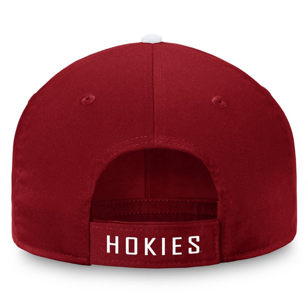 slide 2 of 4, NCAA Virginia Tech Hokies Men's Comp Structured Brushed Cotton Hat, 1 ct