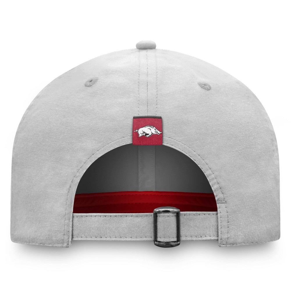 NCAA Arkansas Razorbacks Men's Pedigree Gray Chambray Hat 1 ct | Shipt