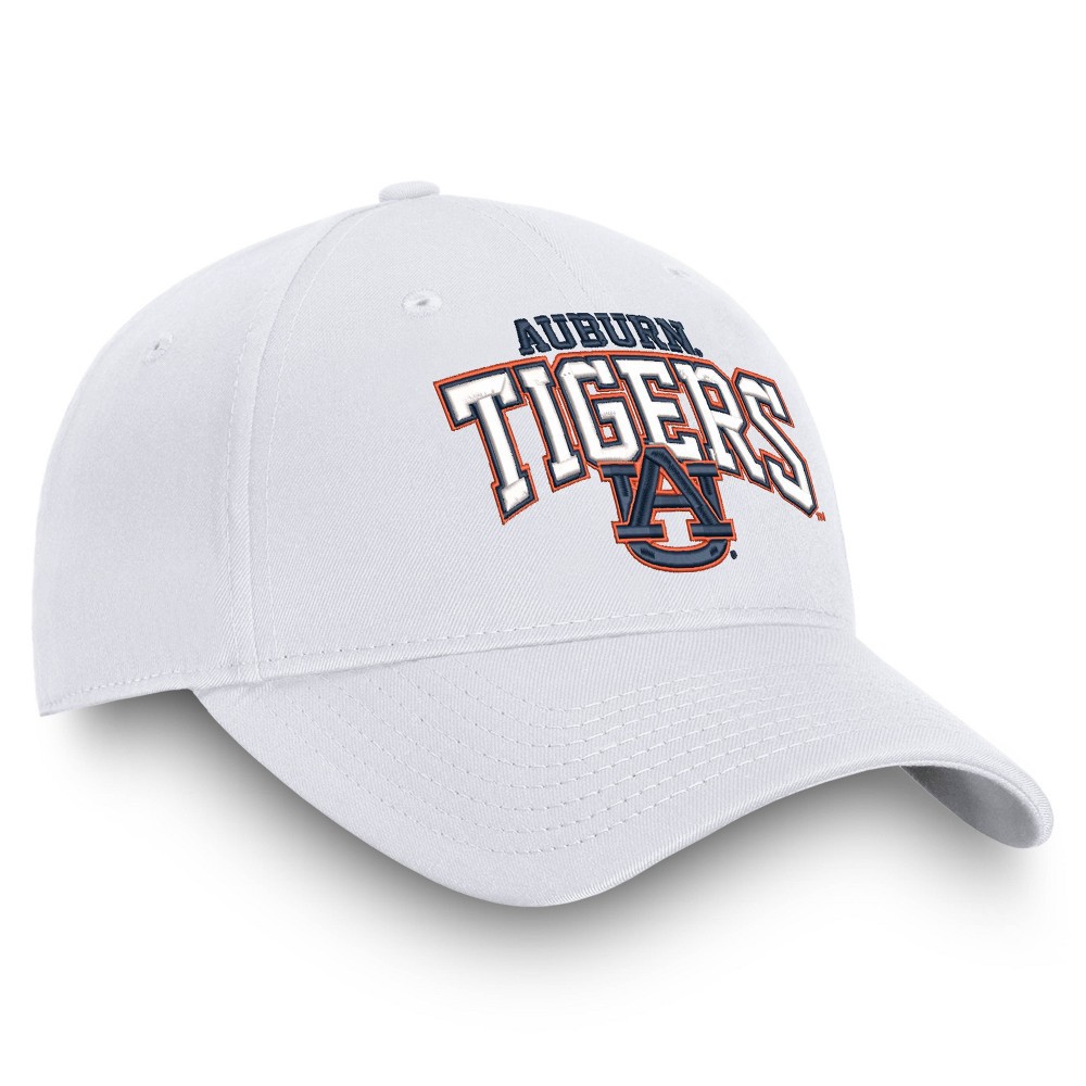 slide 2 of 4, NCAA Auburn Tigers Men's Ringleader White Structured Cotton Twill Hat, 1 ct