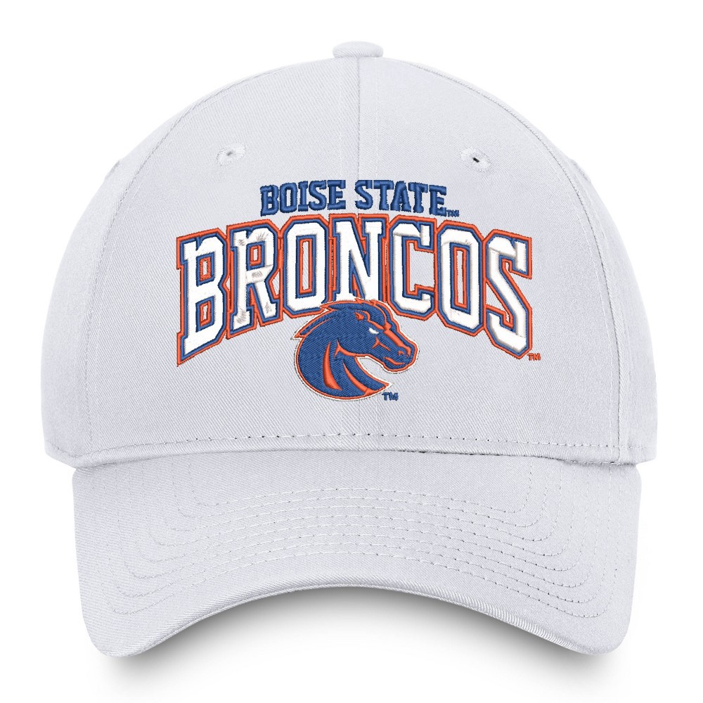slide 2 of 4, NCAA Boise State Broncos Men's Ringleader White Structured Cotton Twill Hat, 1 ct