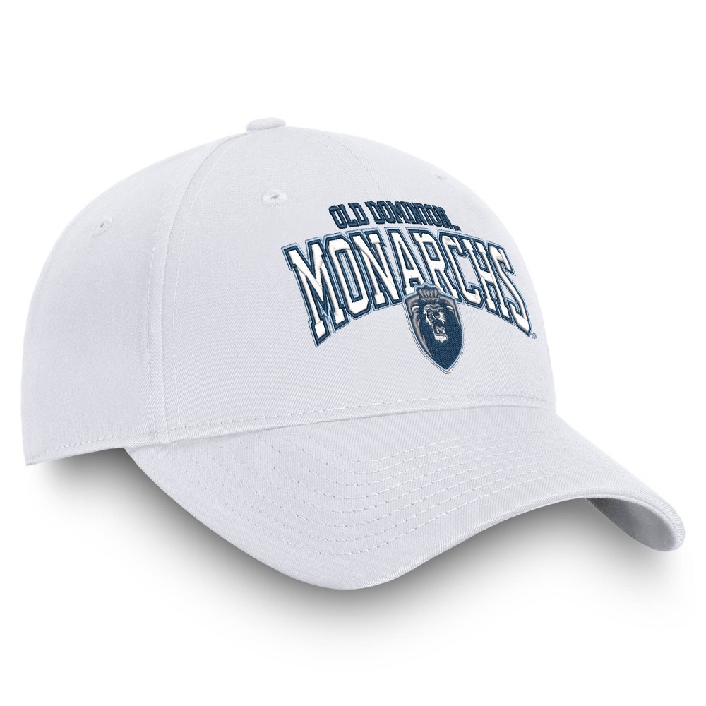 slide 4 of 4, NCAA Old Dominion Monarchs Men's Ringleader White Structured Cotton Twill Hat, 1 ct