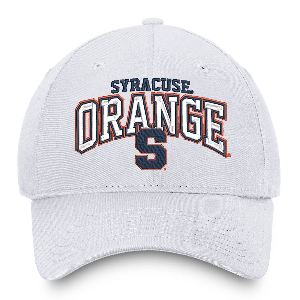 slide 3 of 4, NCAA Syracuse Orange Men's Ringleader White Structured Cotton Twill Hat, 1 ct