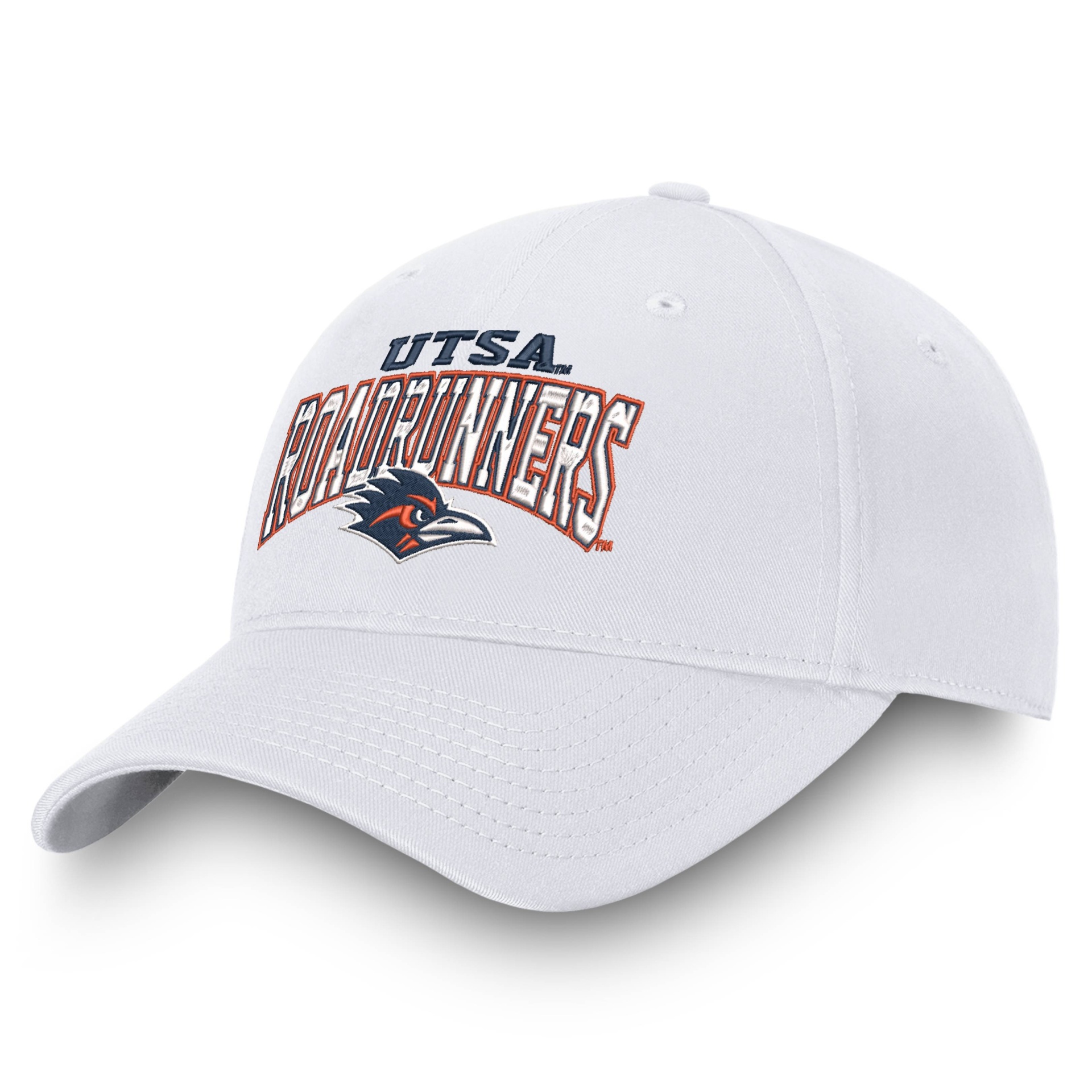 slide 1 of 4, NCAA UTSA Roadrunners Men's Ringleader White Structured Cotton Twill Hat, 1 ct