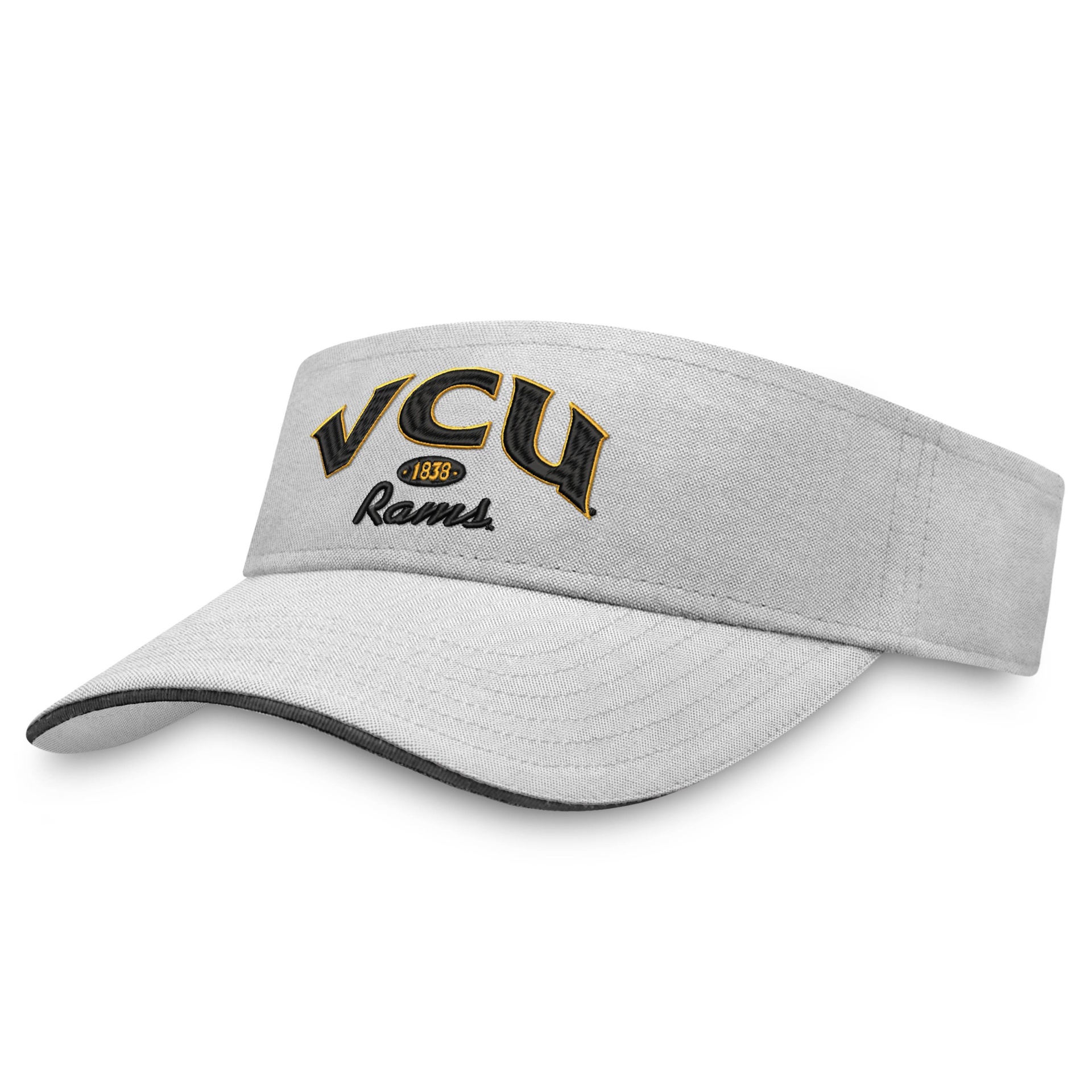 slide 1 of 2, NCAA VCU Rams Men's Pedigree Gray Chambray Visor Hat, 1 ct