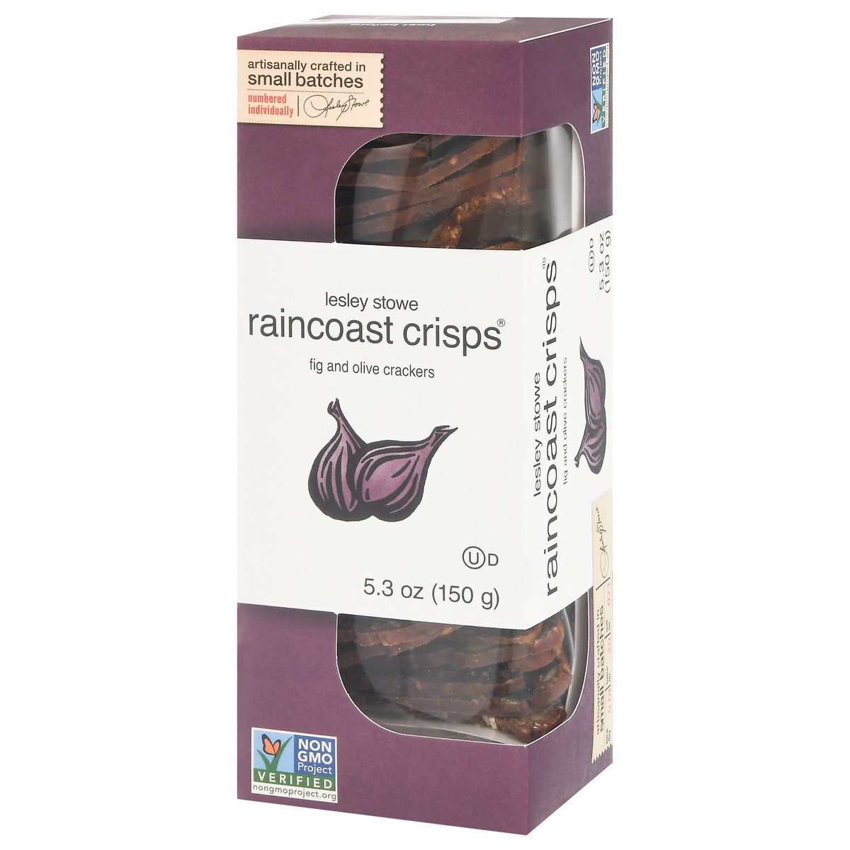 slide 6 of 9, Raincoast Crisps Lesley Stowe Crisps Fig & Oliv, 5.3 oz