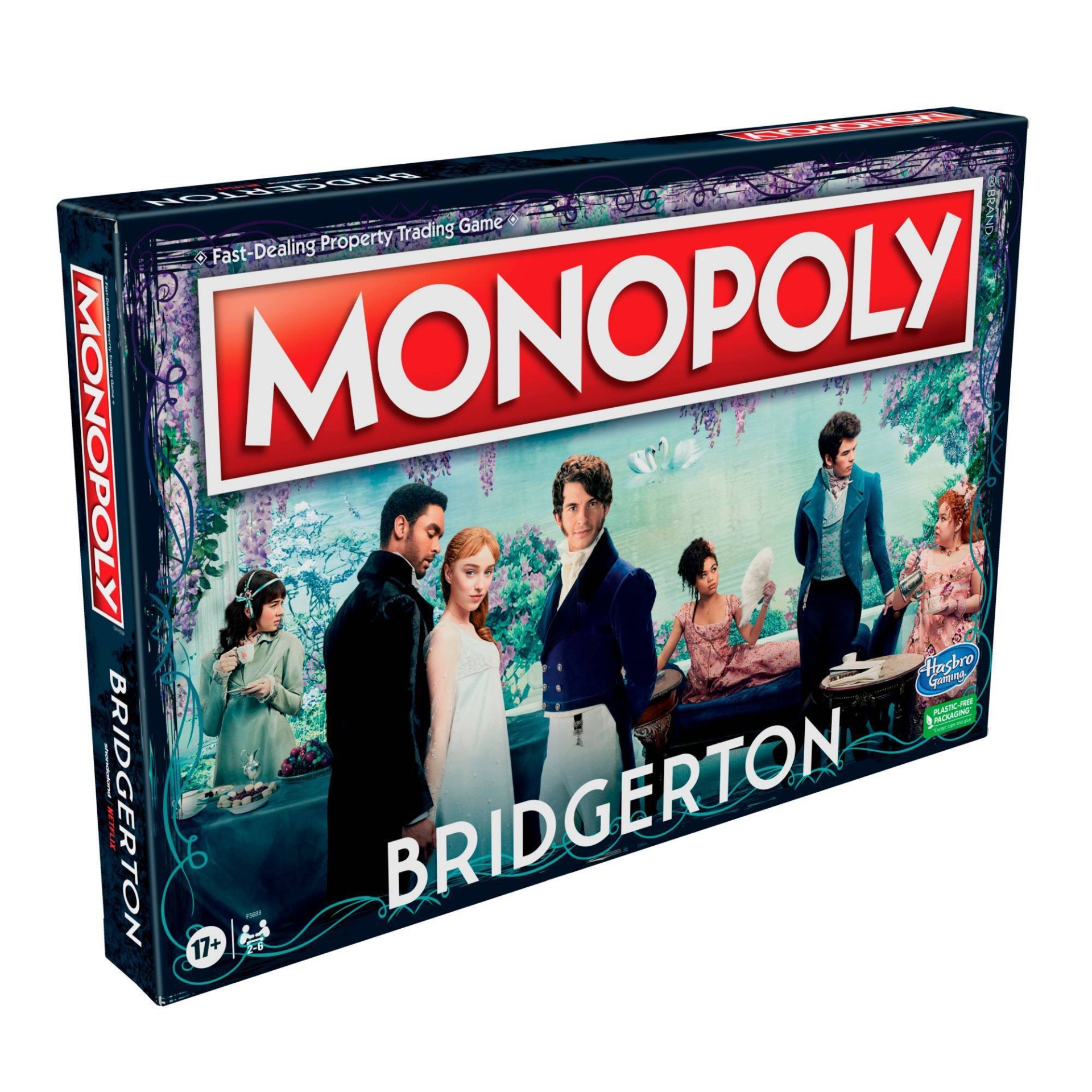 slide 1 of 8, Monopoly Game: Bridgerton Edition, 1 ct