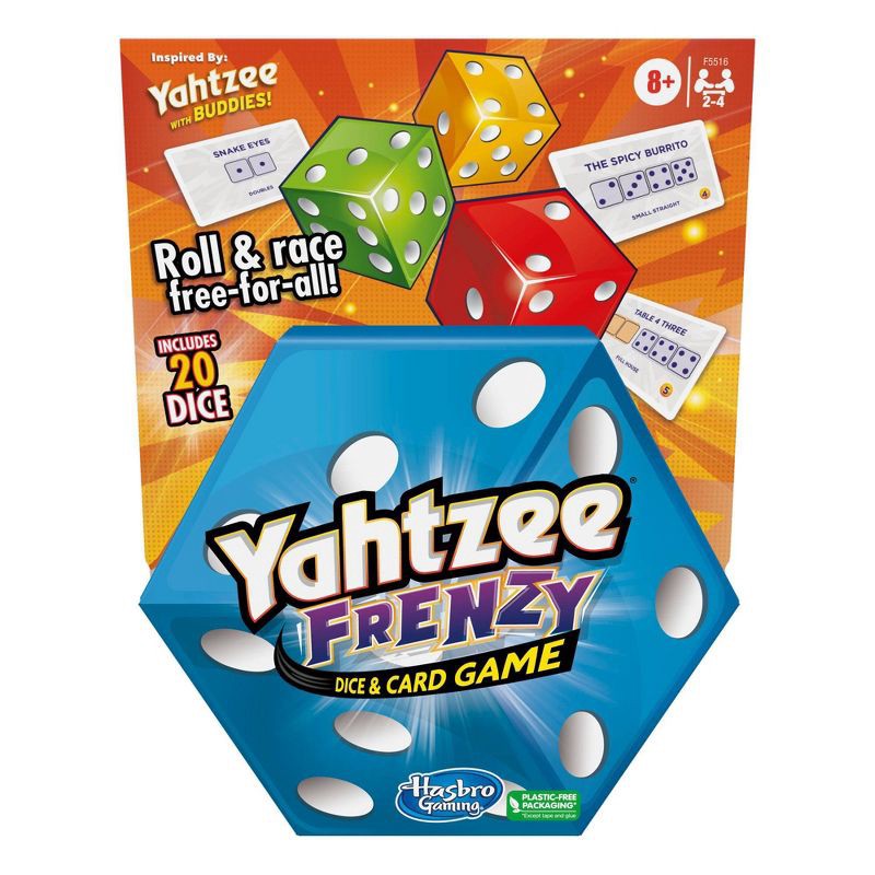 slide 1 of 8, Yahtzee Frenzy Dice & Card Game, 1 ct