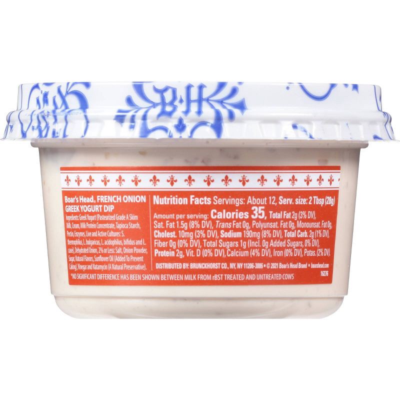 slide 3 of 5, Boar's Head Onion Dip - 12oz, 12 oz