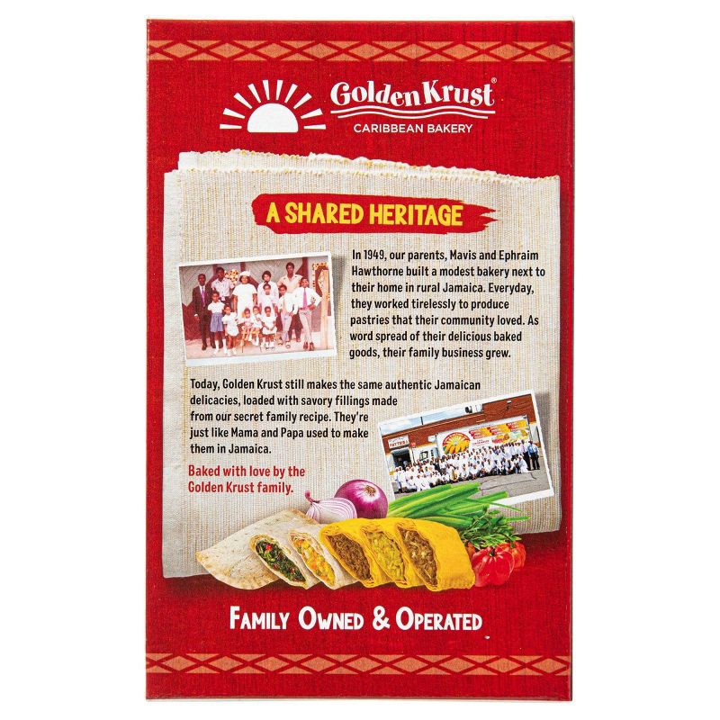 slide 2 of 5, Golden Krust Jamaican Style Spicy Beef Frozen Patties - 9oz/2ct, 2 ct; 9 oz