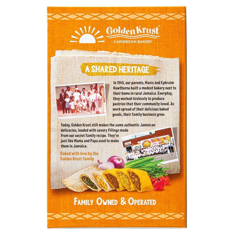 slide 2 of 5, Golden Krust Jamaican Style Chicken Frozen Patties - 9oz/2ct, 2 ct; 9 oz
