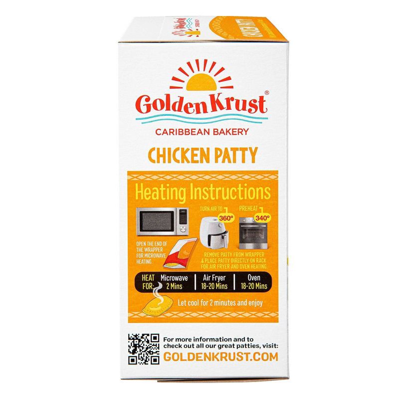 slide 3 of 5, Golden Krust Jamaican Style Chicken Frozen Patties - 9oz/2ct, 2 ct; 9 oz