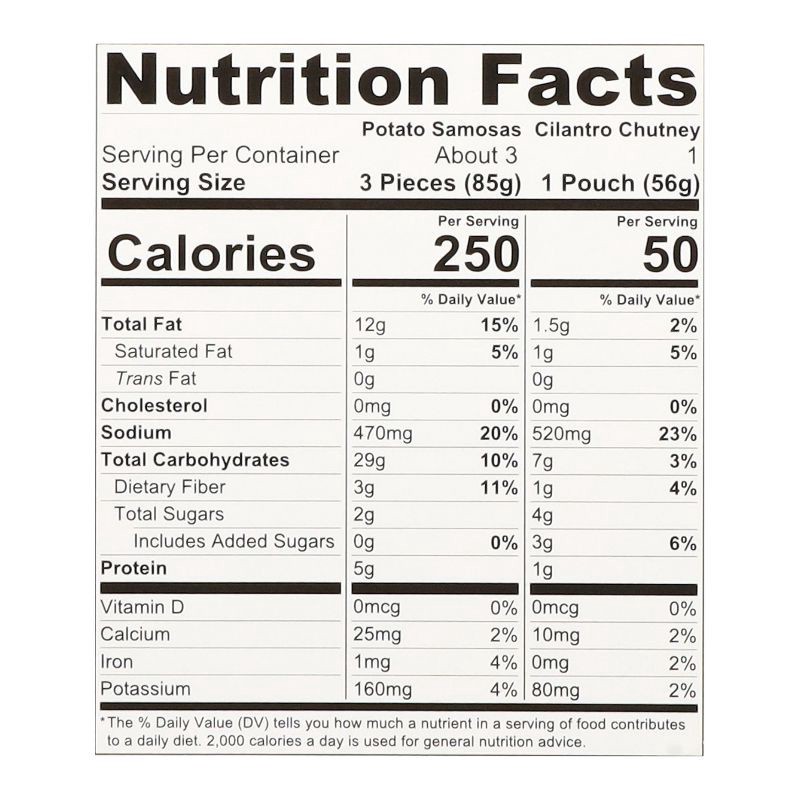 slide 4 of 5, Sukhi's Indian Potato & Pea Vegetarian Samosa Frozen Appetizer Snack with Cilantro Chutney Dipping Sauce - 10oz, 10 oz