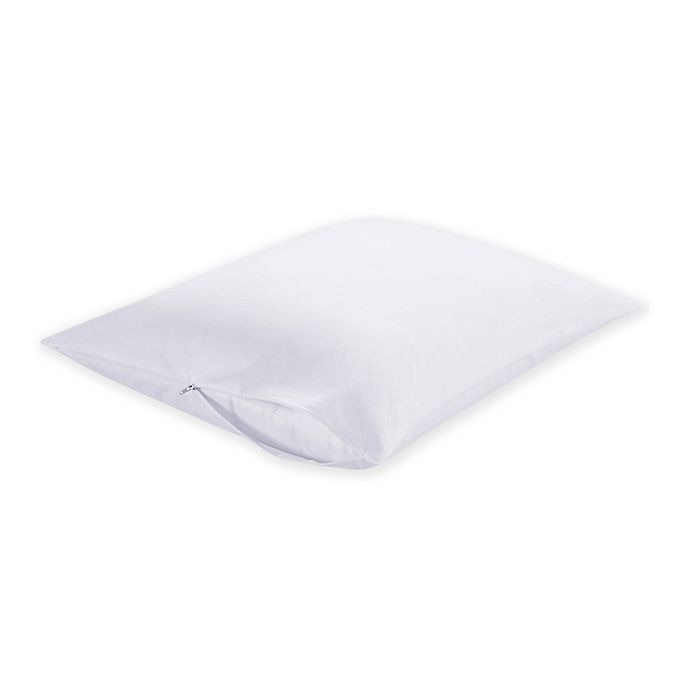 slide 1 of 2, Claritin Cotton Standard/Queen Pillow Protector, 1 ct