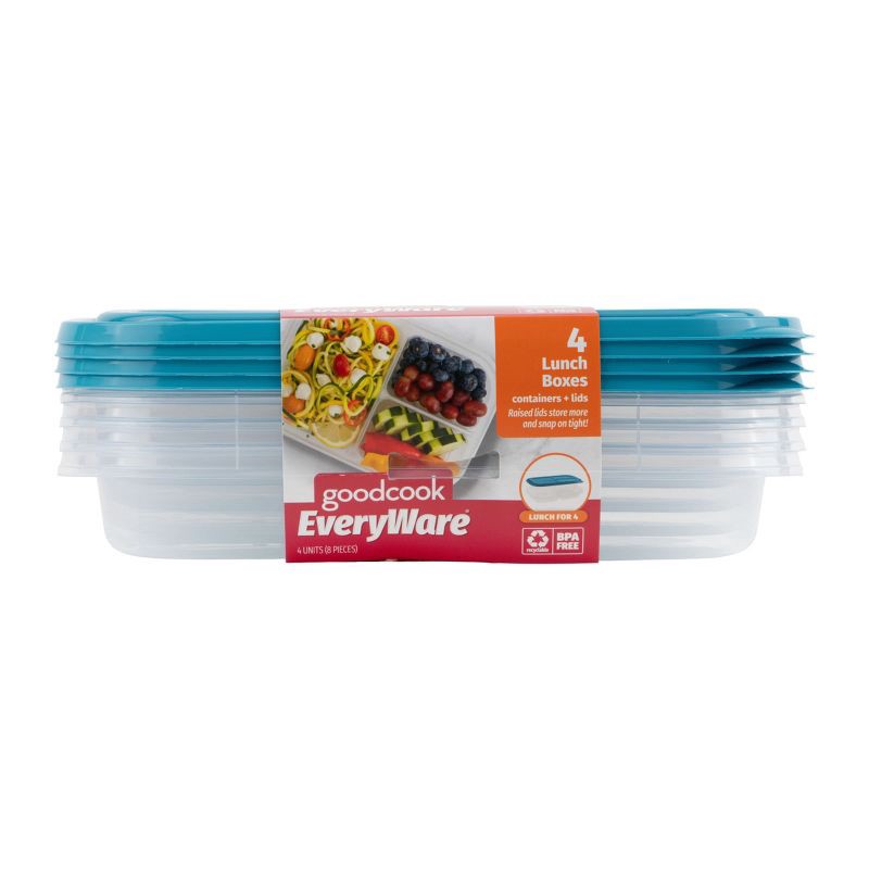 slide 7 of 7, GoodCook EveryWare Lunch Box - 4ct, 4 ct