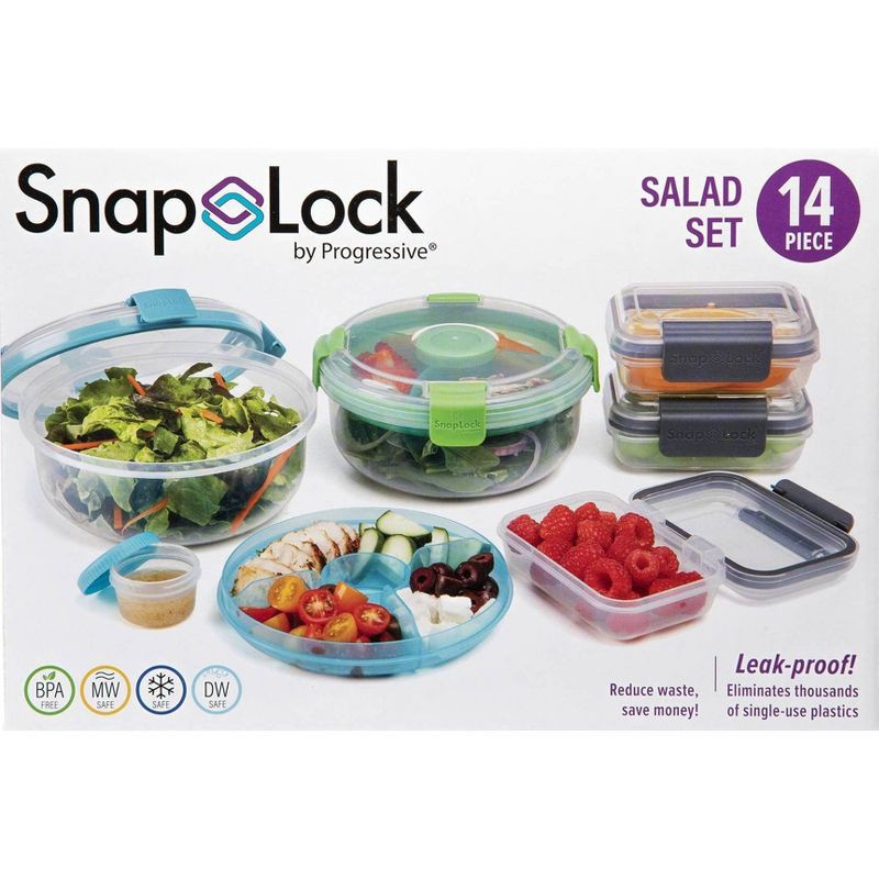 Snaplock Lunch & Snack Set - 14pc : Target