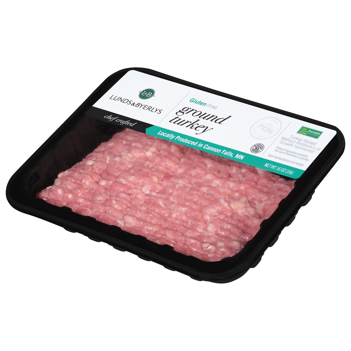 slide 7 of 9, Lunds & Byerlys Ground Turkey 16 oz, 16 oz