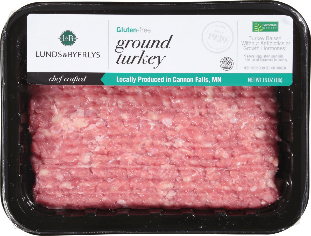 slide 9 of 9, Lunds & Byerlys Ground Turkey 16 oz, 16 oz
