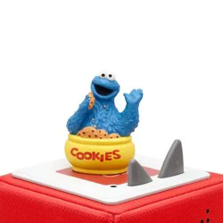 tonies Sesame Street Cookie Monster Tonie Figurine: PVC Material, Music Learning System, Digital Music Player Accessory