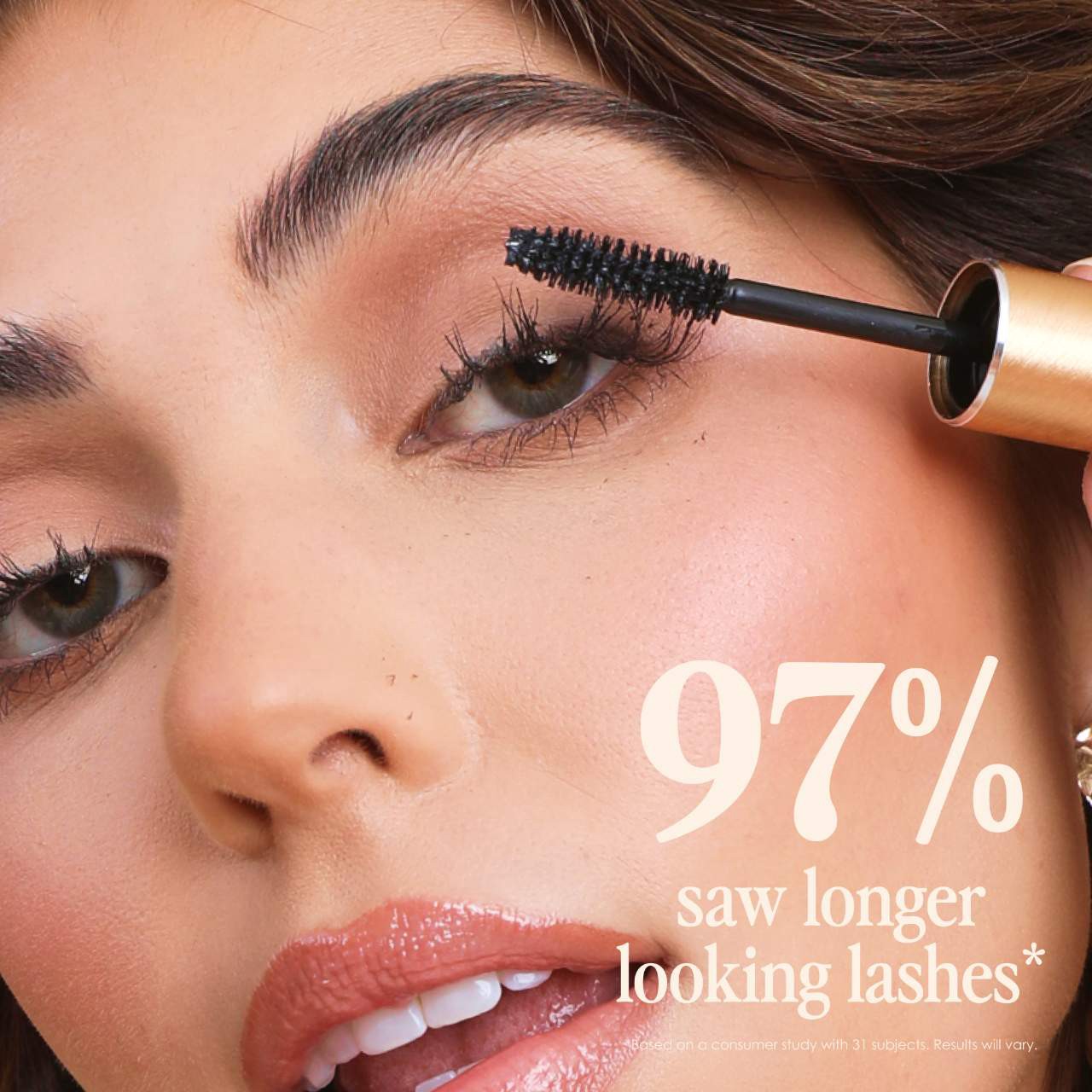 slide 5 of 7, Grande Cosmetics GrandeMASCARA Conditioning Peptide Mascara Black, 0.21 oz/ 6 gram