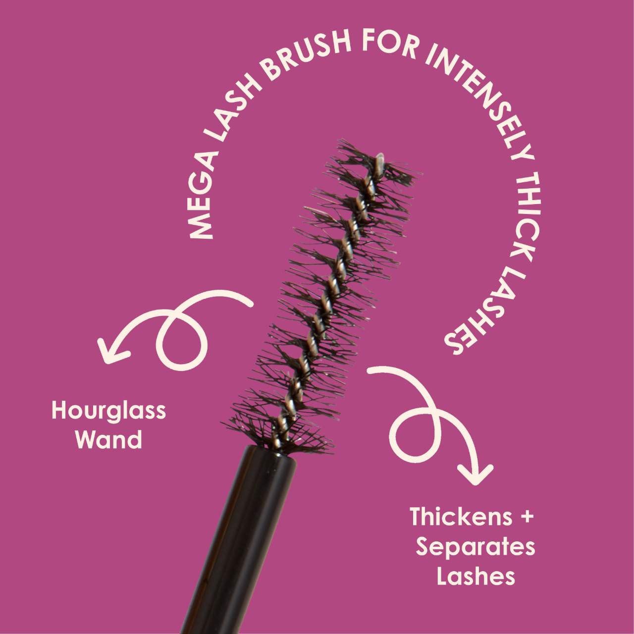 slide 7 of 7, Grande Cosmetics GrandeDRAMA Intense Thickening Mascara Black, 