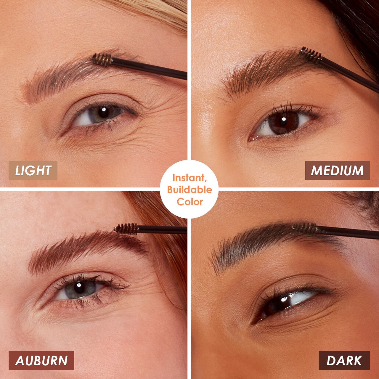 slide 2 of 7, Grande Cosmetics GrandeBROW 2-In-1 Tinted Brow Gel + Brow Enhancing Serum Light, 0.12 oz; 3.5 ml