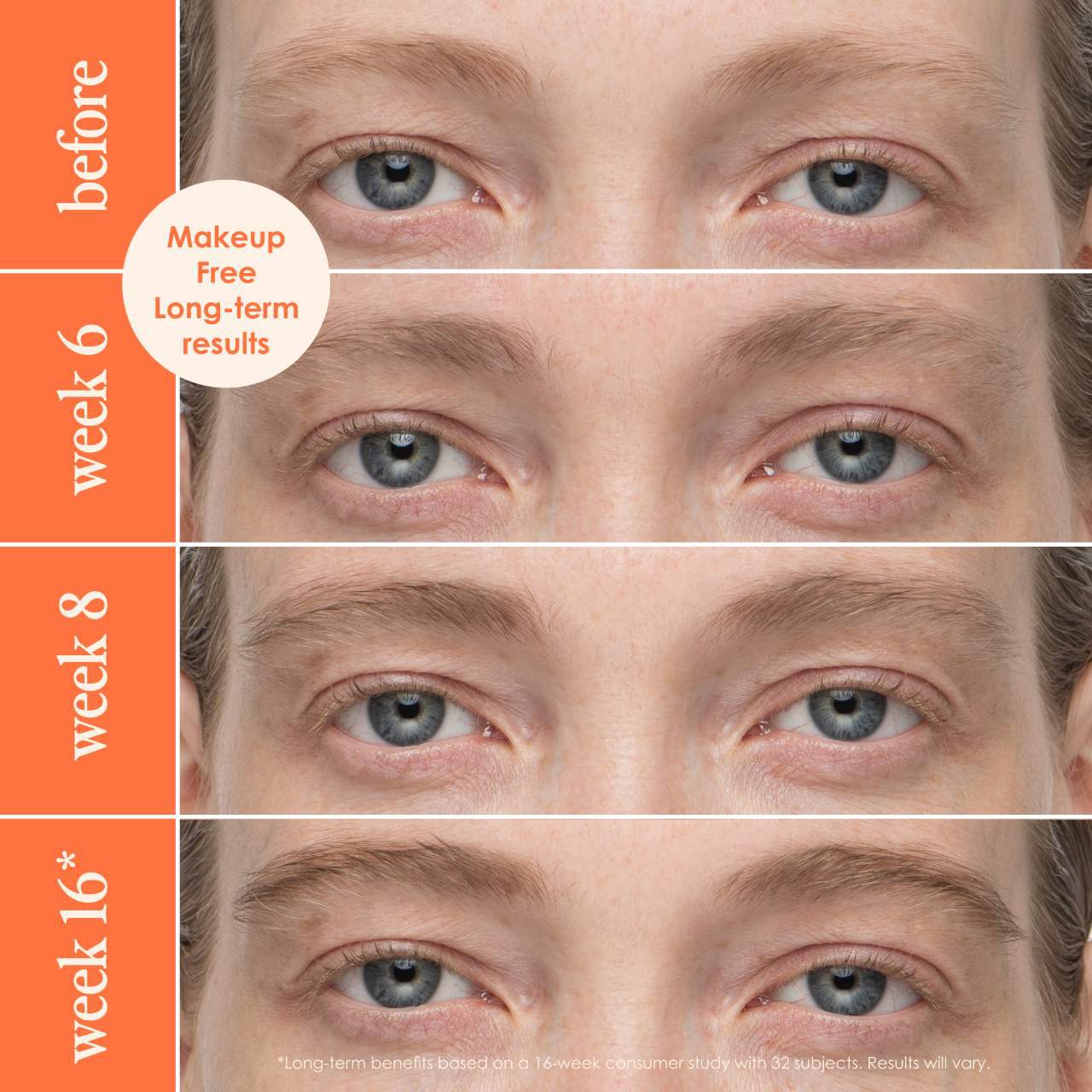 slide 8 of 9, Grande Cosmetics GrandeBROW 2-In-1 Tinted Brow Gel + Brow Enhancing Serum Medium,