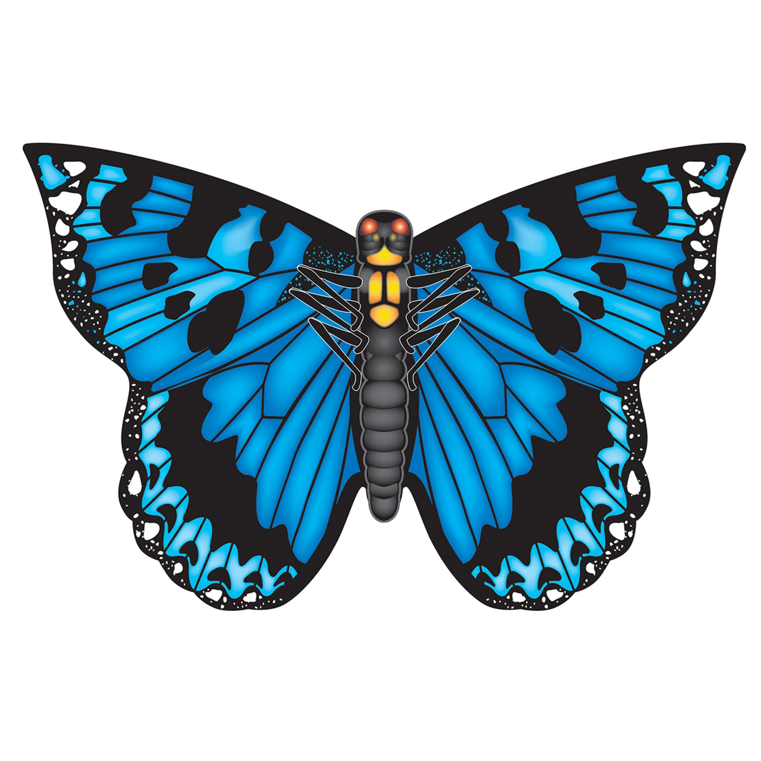 slide 3 of 5, X KITES Butterfly Nylon Kite Asst Master, 1 ct