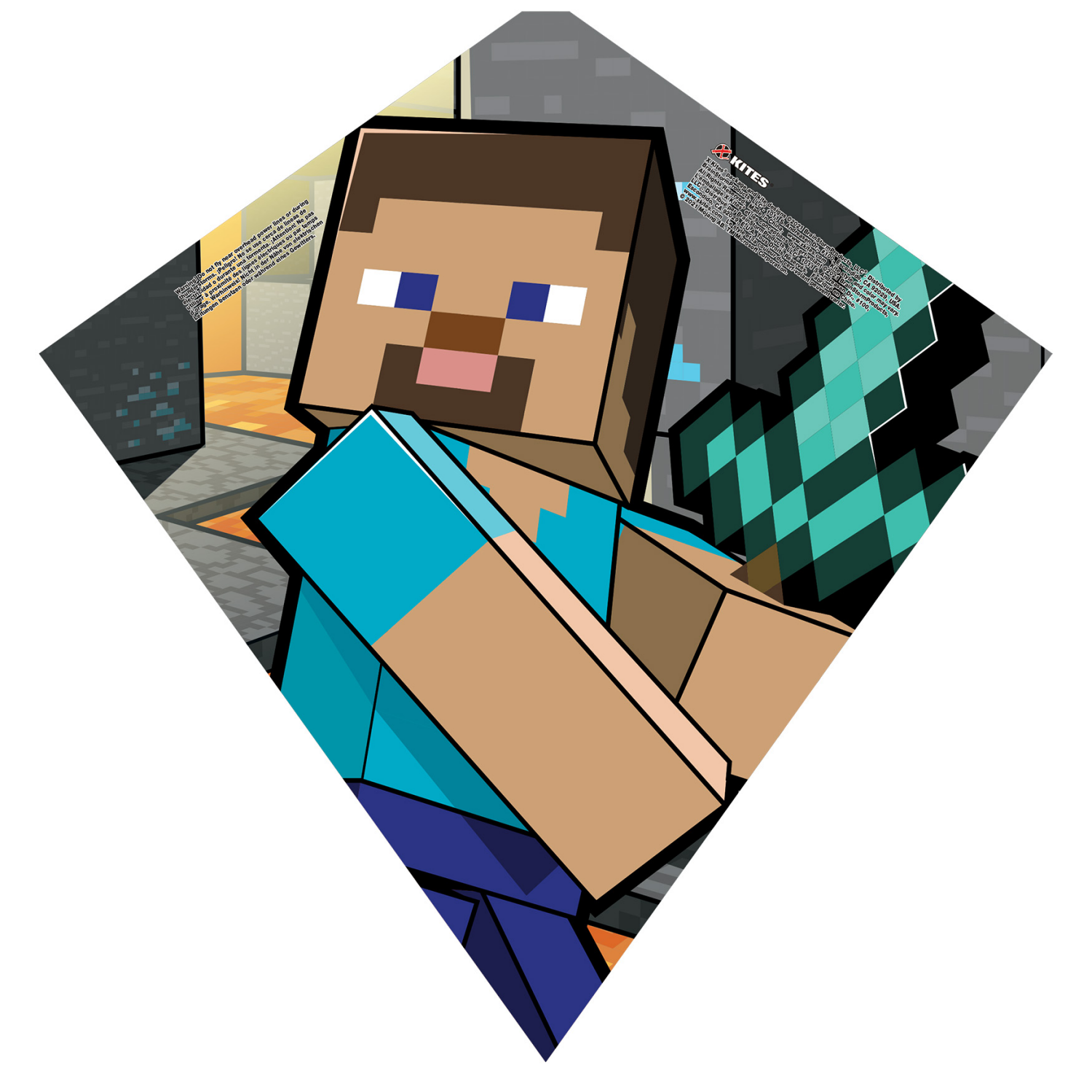 slide 2 of 8, Brainstorm Sky Diamond Kite, Assorted, 1 ct