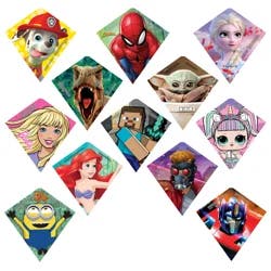 Brainstorm Sky Diamond Kite, Assorted