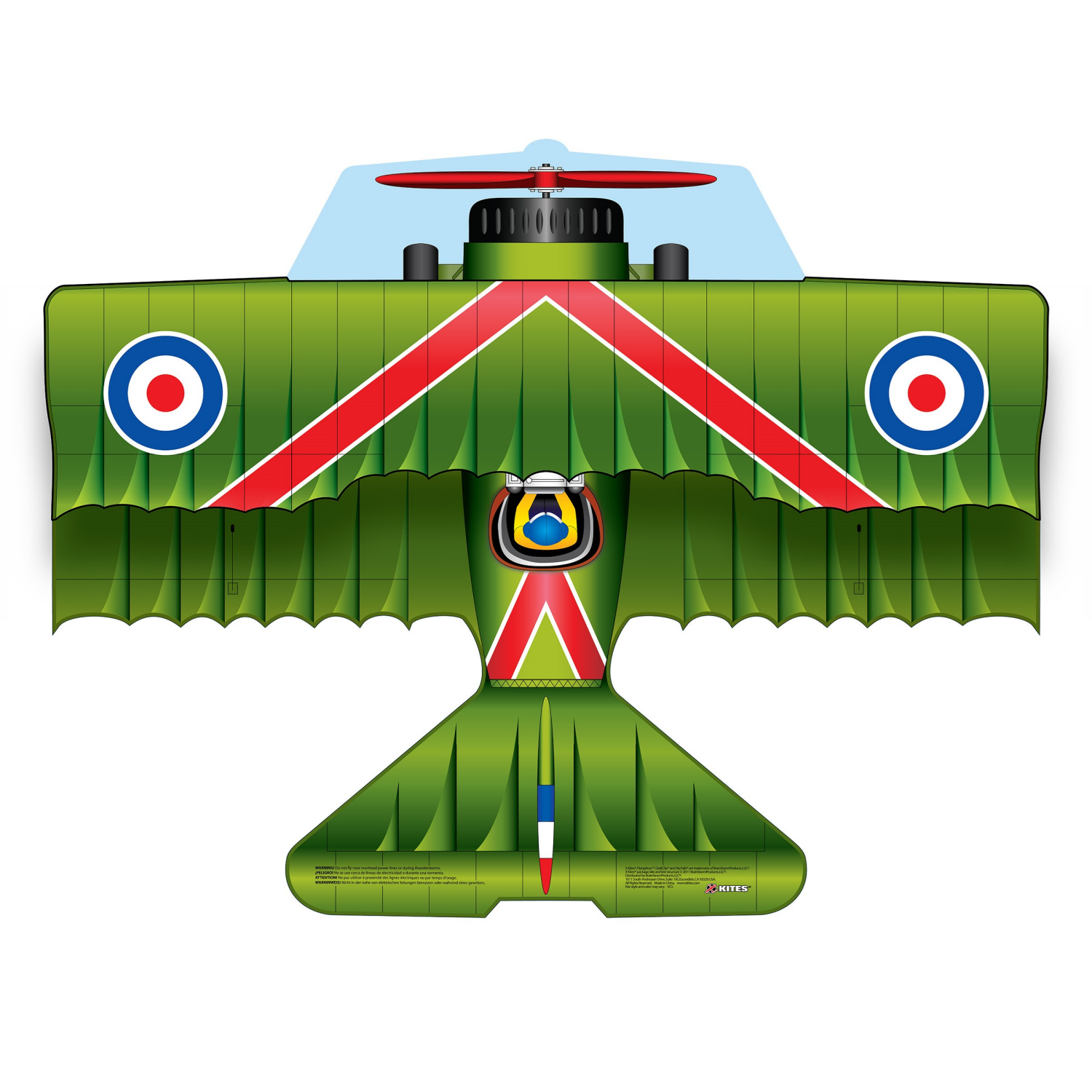 slide 2 of 5, X KITES FlyingAces Kite, 1 ct